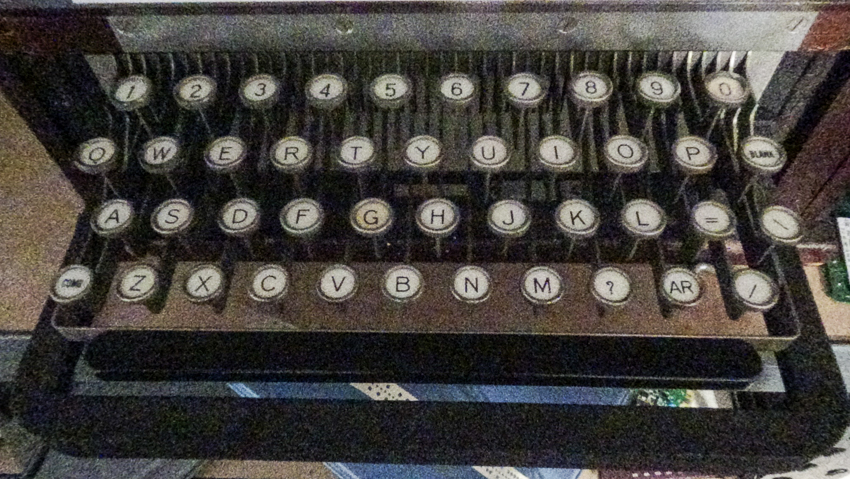 teletype wheatstone perforator keyboard